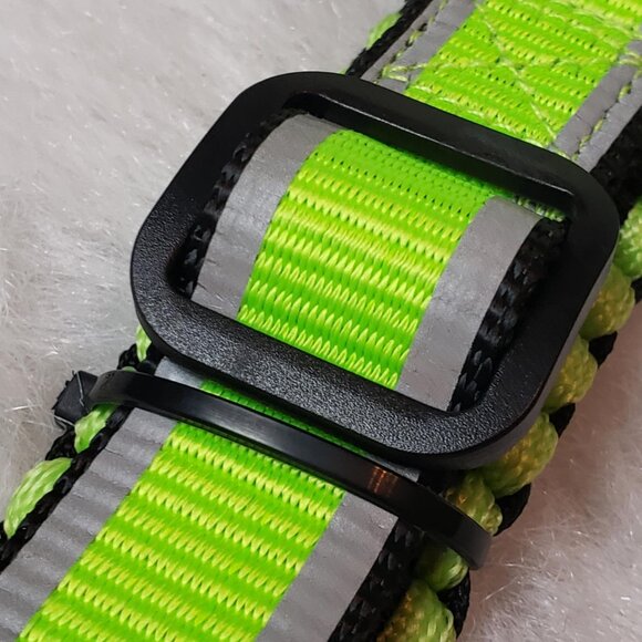 🐶 KONG Medium Adjustable Reflective Braided Strap Dog Harness & 4 ft Rope Leash - Picture 8 of 16